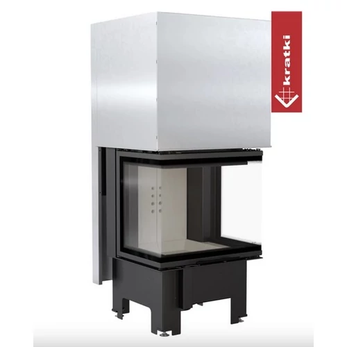 KRATKI NBC 9 három oldalas üvegezéssel világos belső burkolattal