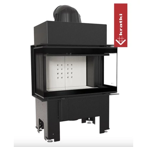 KRATKI NBC 680/280 Háromoldalas üvegezéssel nyíló ajtóval világos belső burkolattal