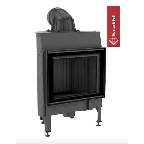 KRATKI NADIA 10 Síküveges kandallóbetét fekete belső burkolattal