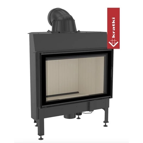 KRATKI NADIA 12 Síküveges kandallóbetét világos belső burkolattal