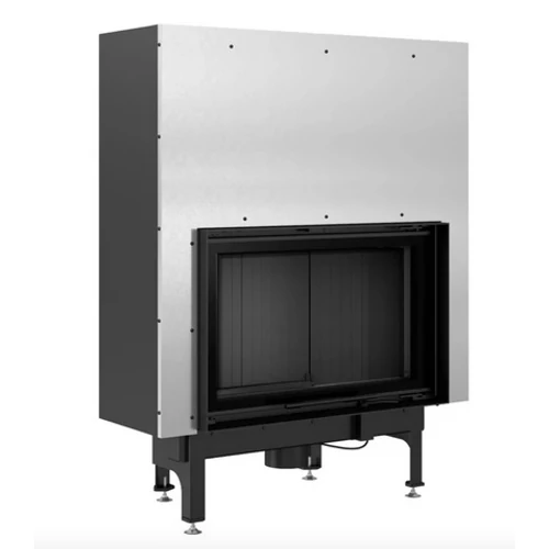 KRATKI NADIA 12 LIFTES Síküveges kandallóbetét fekete belső burkolattal