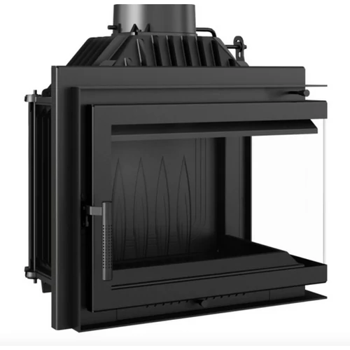 KRATKI SIMPLE jobbos egybenyíló oldalüveges kandallóbetét