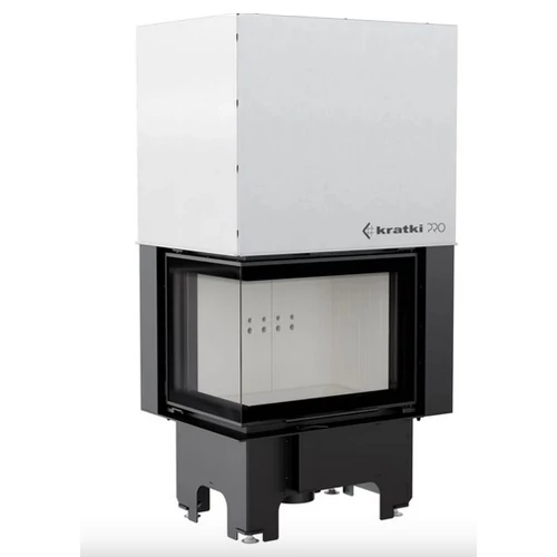 KRATKI VN 610/430 BALOS Oldalüveges kandallóbetét világos belső burkolattal