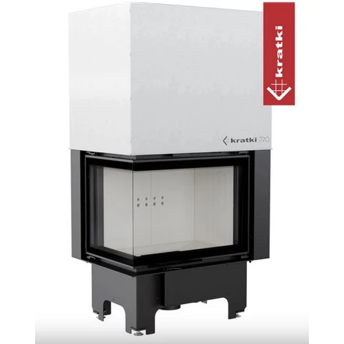 KRATKI VN 700/480 BALOS LIFTES Oldalüveges kandallóbetét világos belső burkolattal