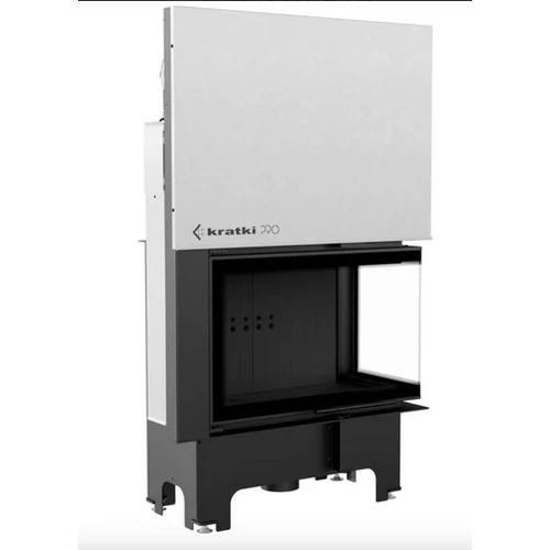 KRATKI VN 810/410 jobb oldalüveges kandallóbetét fekete belső burkolattal