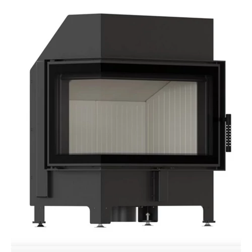 KRATKI ZIBI ECO BALOS EGYBENYÍLÓ Oldalüveges kandallóbetét világos belső burkolattal