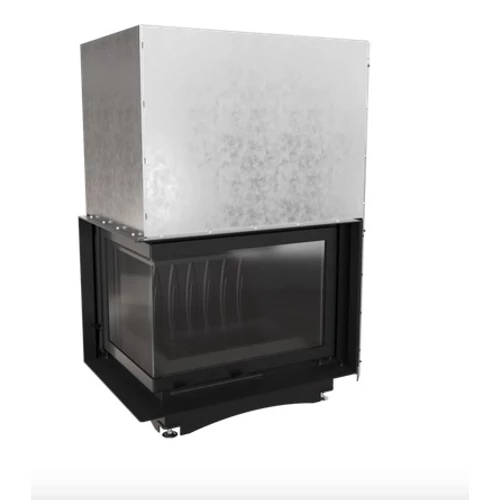 KRATKI ZUZIA BALOS LIFTES EGYBENYÍLÓ Oldalüveges kandallóbetét fekete belső burkolattal