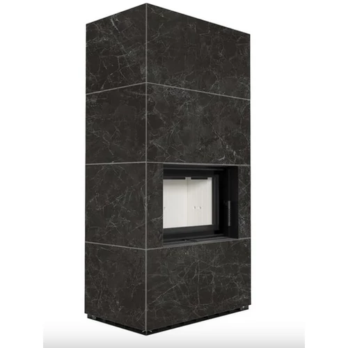 KRATKI FLOKI BOX 8 kW NATURALI NERO GRECO KANDALLÓ KŐ KÜLSŐ, VILÁGOS BELSŐ BURKOLATTAL