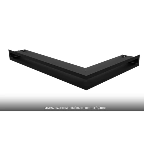 MINIMAL SAROK SZELLŐZŐRÁCS FEKETE NL/6/40 SF