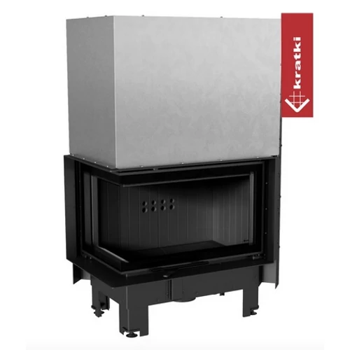 KRATKI MBM 10 BALOS LIFTES Oldalüveges kandallóbetét fekete belső burkolattal