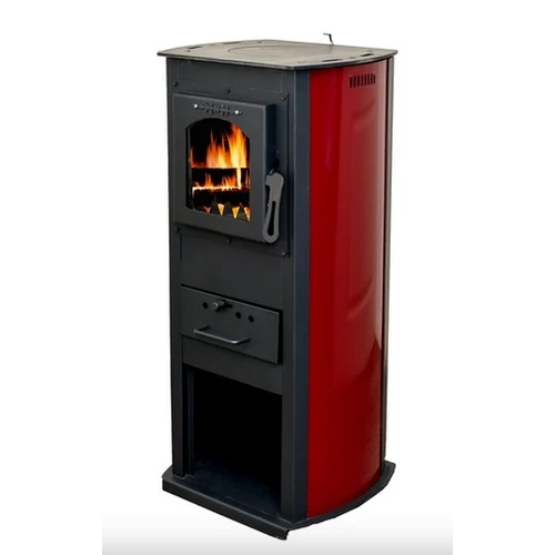 WARNEX Termo Klasik Lux kandalló piros külső burkolattal