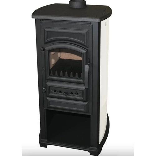 WARNEX Thalia Forte Eco kandalló bézs színű külső burkolattal